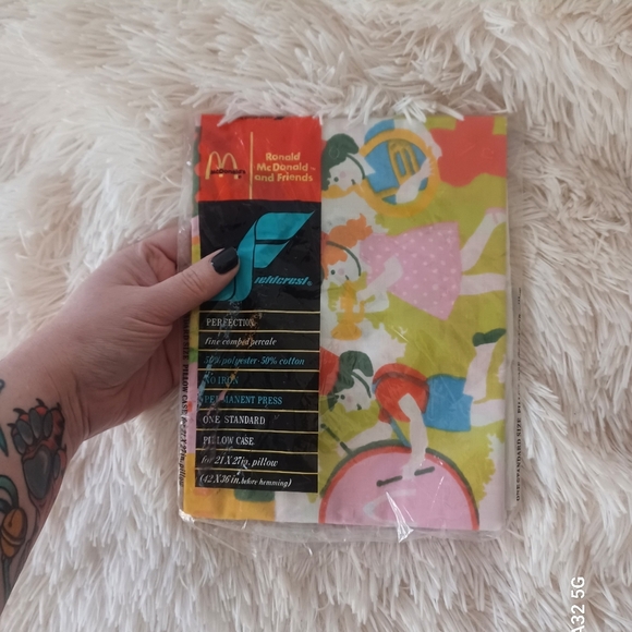 Vintage McDonalds Pillowcase 1976 - Picture 6 of 8